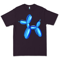Plum Blue Dog Balloon Premium Tee - Artiststas
