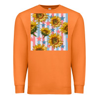Carrot patriotic sunflowers stripes and stars seamless patrern Premium Sweatshirt - BundleAndBundleShop