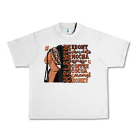 Lunar Rock Melanin many shades of brown afro woman Urban Heavy Tee - RanaPortraitStore