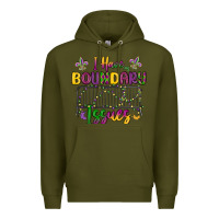 Army Green i have boundary issues Premium Hoodie - MaliasSmallBusiness