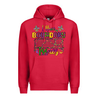 Cardinal i have boundary issues Premium Hoodie - MaliasSmallBusiness