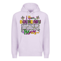 Lilac i have boundary issues Premium Hoodie - MaliasSmallBusiness