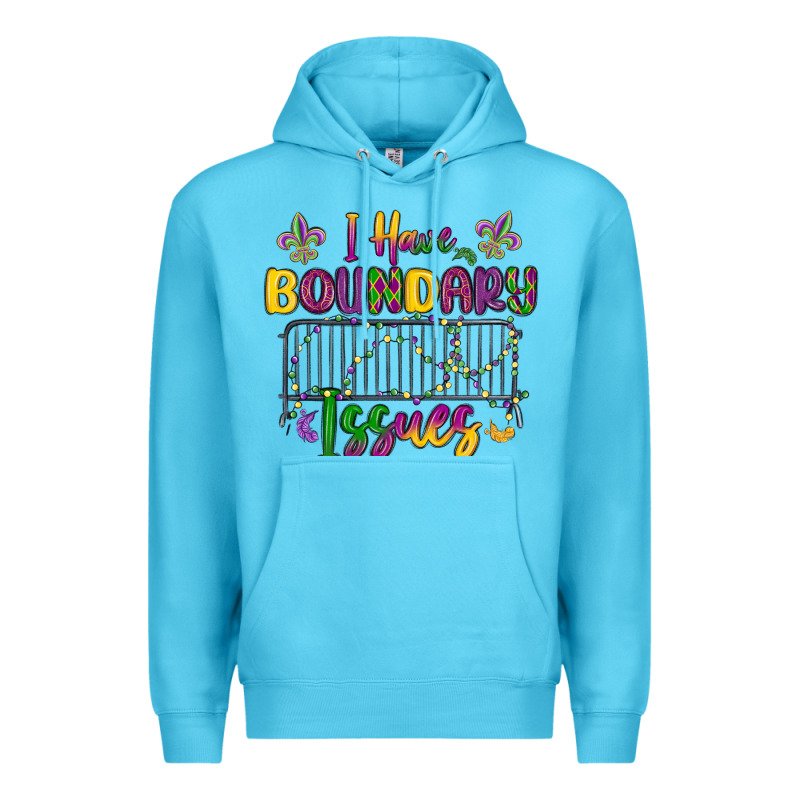 I Have Boundary Issues Premium Hoodie by MaliasSmallBusiness | Teevron