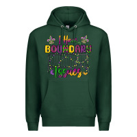 Sports Green i have boundary issues Premium Hoodie - MaliasSmallBusiness