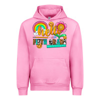 Fuchsia Pink hello fifth grade Urban Hoodie - NancyCooperArtShop