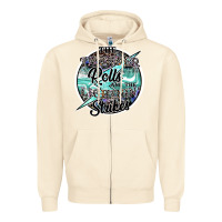 Sandshell the thunder rolls and the lightnin strikes Zipper Hoodie - SublimationCraftShop