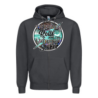 Smoke the thunder rolls and the lightnin strikes Zipper Hoodie - SublimationCraftShop