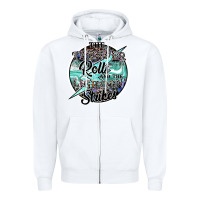 White the thunder rolls and the lightnin strikes Zipper Hoodie - SublimationCraftShop