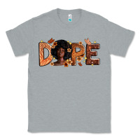 Heather Grey dope melanin Classic Tee - Zillion Design Studio