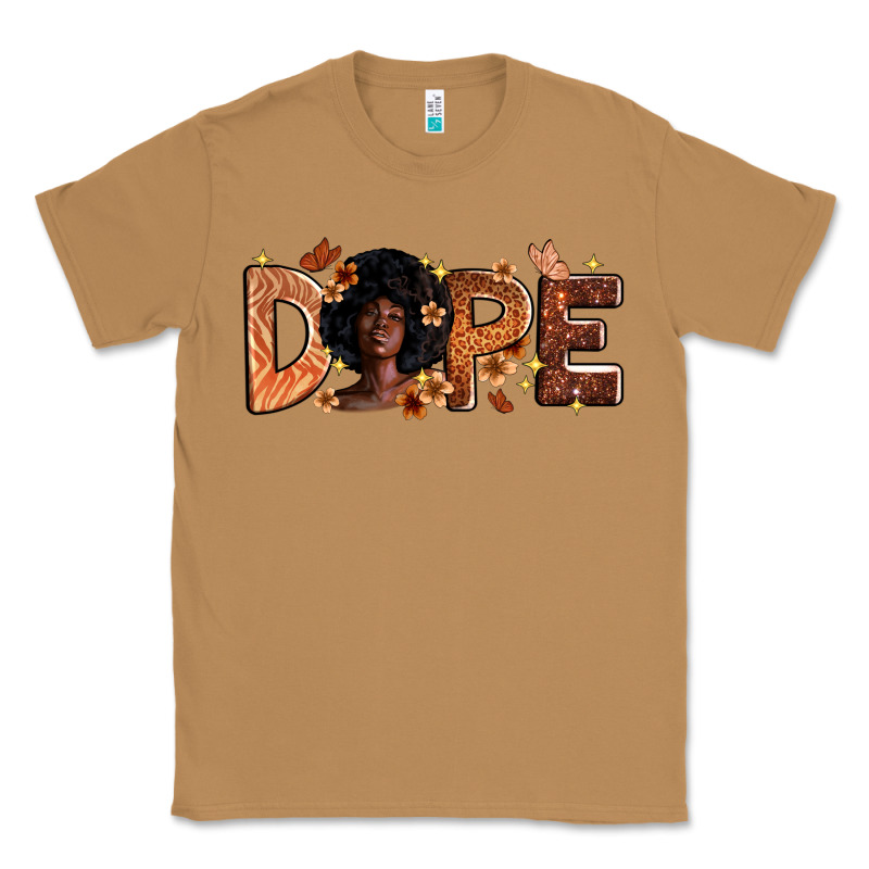 Dope Melanin Classic Tee by Zillion Design Studio | Teevron