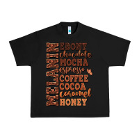 Black Melanin shades of brown Urban Heavy Tee - RanaPortraitStore