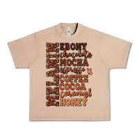 Burro Melanin shades of brown Urban Heavy Tee - RanaPortraitStore