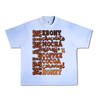 Grape Ice Melanin shades of brown Urban Heavy Tee - RanaPortraitStore