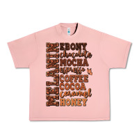 Salmon Melanin shades of brown Urban Heavy Tee - RanaPortraitStore