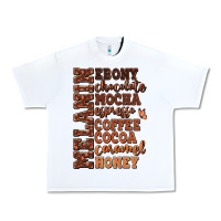 White Melanin shades of brown Urban Heavy Tee - RanaPortraitStore