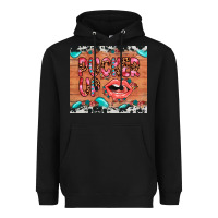Black pucker up Heavyweight Hoodie - JahusDesignShop
