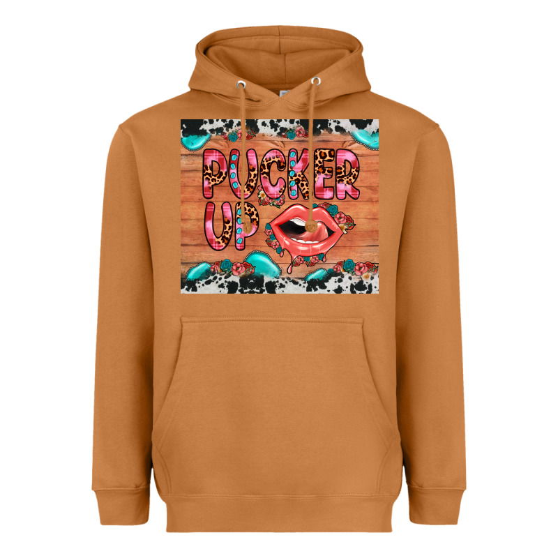 Pucker Up Heavyweight Hoodie by JahusDesignShop | Teevron