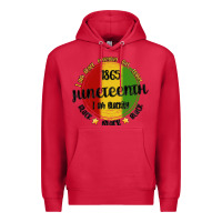 Cardinal i am black everyday but today juneteenth Premium Hoodie - MaliasSmallBusiness