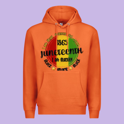 I Am Black Everyday But Today Juneteenth Premium Hoodie Designed By Maliassmallbusiness