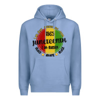 Colony Blue i am black everyday but today juneteenth Premium Hoodie - MaliasSmallBusiness