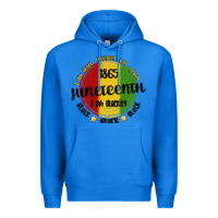 True Royal i am black everyday but today juneteenth Premium Hoodie - MaliasSmallBusiness
