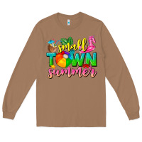 Toasted Coconut small town summer tbw Long Sleeve Tee - texasbilliewilder