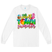 White small town summer tbw Long Sleeve Tee - texasbilliewilder
