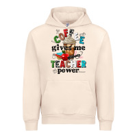 Sandshell coffee gives me teacher power Urban Hoodie - NancyCooperArtShop