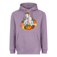 Lavender Goat family fall pumpkins gemstone Heavyweight Hoodie - Artiststas