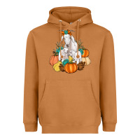 Meerkat Goat family fall pumpkins gemstone Heavyweight Hoodie - Artiststas