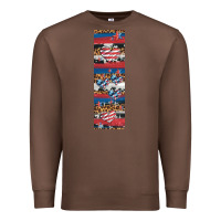 Chestnut usa flag and western patterns  penwraps 1 Premium Sweatshirt - Artiststas
