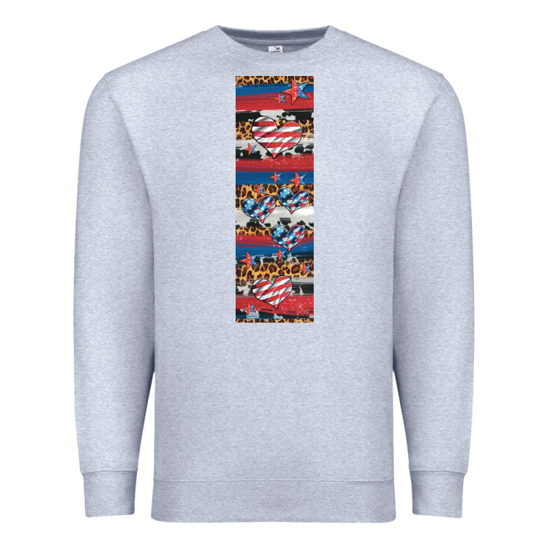 Usa Flag And Western Patterns  Penwraps 1 Premium Sweatshirt by Artiststas | Teevron