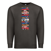 Smoke usa flag and western patterns  penwraps 1 Premium Sweatshirt - Artiststas