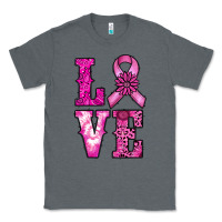 Charcoal Heather cancer love Classic Tee - RanaPortraitStore
