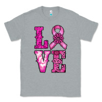 Heather Grey cancer love Classic Tee - RanaPortraitStore