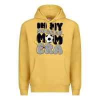Antique Gold in my soccer mom era Premium Hoodie - MaliasSmallBusiness