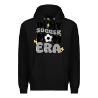 Black in my soccer mom era Premium Hoodie - MaliasSmallBusiness