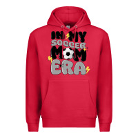 Cardinal in my soccer mom era Premium Hoodie - MaliasSmallBusiness