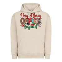 Pigment French Oak very merry office squad Urban Hoodie - MaliasSmallBusiness