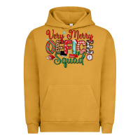 Pigment Peanut Butter very merry office squad Urban Hoodie - MaliasSmallBusiness
