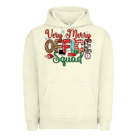 Pigment Pistachio very merry office squad Urban Hoodie - MaliasSmallBusiness