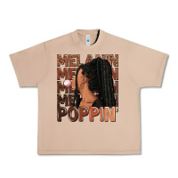 Burro Melanin poppin' afro woman Urban Heavy Tee - RanaPortraitStore