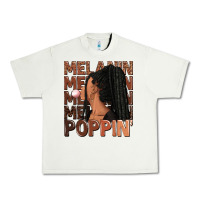 Pistachio Melanin poppin' afro woman Urban Heavy Tee - RanaPortraitStore
