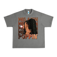 Tornado Melanin poppin' afro woman Urban Heavy Tee - RanaPortraitStore