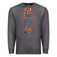 Charcoal Heather usa flag and mom penwraps Premium Sweatshirt - Artiststas