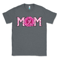 Charcoal Heather breast cancer mom Classic Tee - RanaPortraitStore