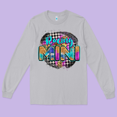Racing Mini Long Sleeve Tee Designed By Zillion Design Studio