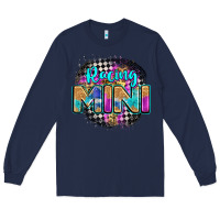 Navy racing mini Long Sleeve Tee - Zillion Design Studio