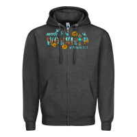 Charcoal Heather made to worship with sunflowers Zipper Hoodie - HRA Design Shop