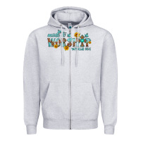 Made To Worship With Sunflowers Zipper Hoodie | Teevron